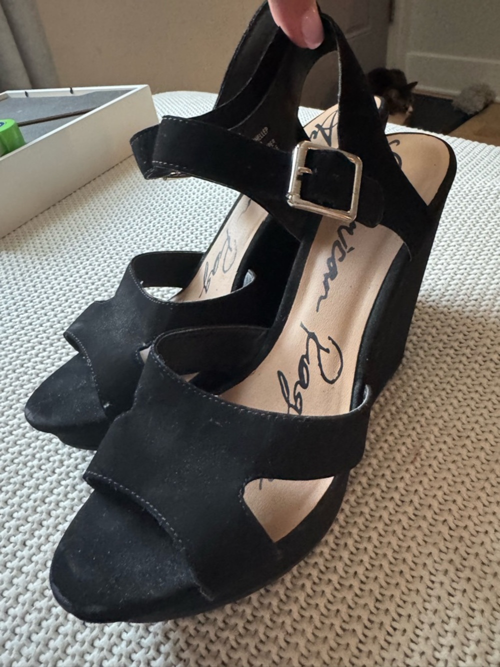 American Rag ‘Rochelle’ Platform Wedge Sandals - Picture 4 of 7